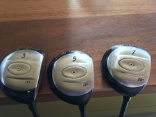 Ping Ladies i3 Woods Set (3W, 5W, 7W) Aldila 350 Series Graphite Shafts