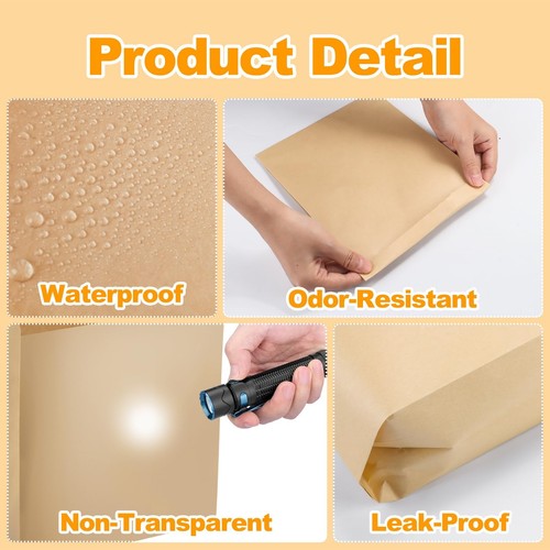 500 Pcs Waxed Sanitary Napkin Disposal Bags Feminine Hygiene Liner Paper Bags... - Picture 4 of 6