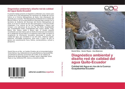 Diagnóstico ambiental y diseño red de calidad del agua Quito-Ecuador Daniel Silv