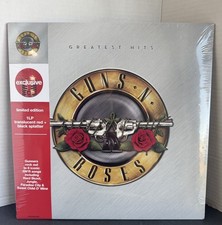 Guns 'N Roses Greatest Hits Red  Black Splatter vinyl LP New Sealed