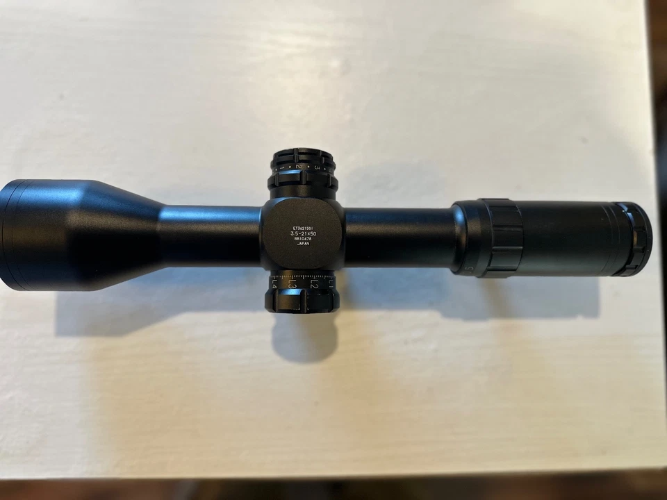 Bushnell Elite Tactical DMR 11i 3,5-21x50 мм FFP MILL DOT G3-i прицельная сетка б/у - Изображение 2 из 4