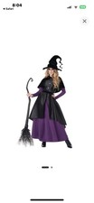 Hocus Pocus Witch's Coven Coat Dress Adult Halloween Costume Size Large Nobroom
