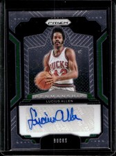 Lucius Allen 2024-25 Panini Prizm #PNM-LGA Penmanship Auto