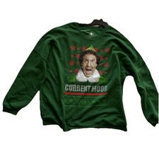 NEW Buddy The Elf Christmas Sweatshirt, Unisex Sz 3x official elf brand
