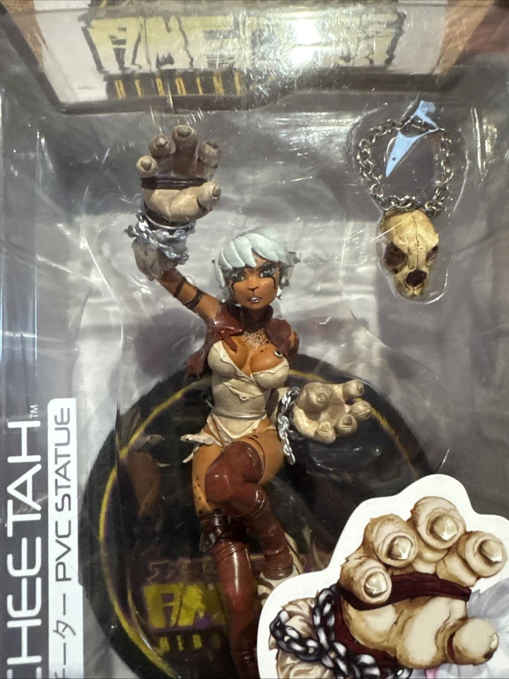 Estatua PVC Guepardo Serie Heroína Ame-Comi ¡NUEVA Rara! Foto 2 de 4