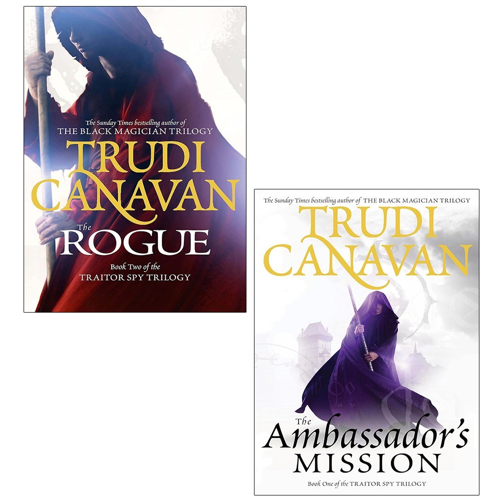 Traitor Spy Trilogy 2 Books Collection Set by Trudi Canavan Rogue, Ambassador's