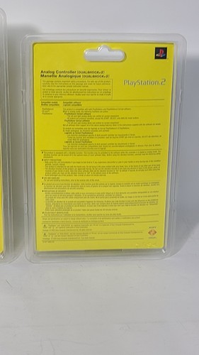 Manette et télécommande DVD PlayStation 2 PS2 Dualshock2 OEM neuve scellée (T2) - Photo 8/9