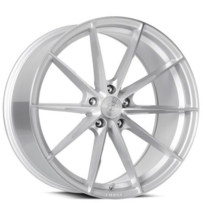 Dolce Performance Wheels Veloce 20x10 Gloss Silver with Machined Face (4pcs) A1