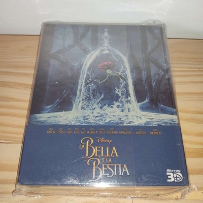 Beauty and the Beast 3D STEELBOOK [Blu-Ray 3D + 2D] - Sehr guter Zustand NICHT ENTHALTEN - NEU