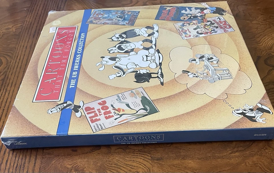 Cartoons That Time Forgot  The UB Iwerks Collection 4 Laserdisc Box Set Sealed!! - Image 3 of 4