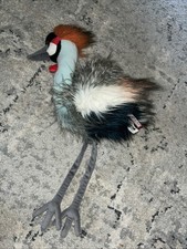 NIA the Plush AFRICAN CROWNED CRANE Stuffed Animal - Douglas Cuddle Toys 3150