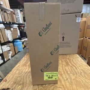 Glasfloss GDS Disposable Fiberglass Air Filters 14x30x1 MERV 1 12 Pack