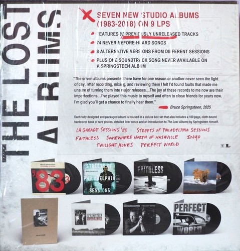 Bruce Springsteen Tracks II: The Lost Albums 9LP Vinyl 12" Box Set New & Sealed - Picture 4 of 18