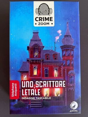 Crime Zoom: Uno Scrittore Letale Indagine Tascabile italienische Asmodee Aurora