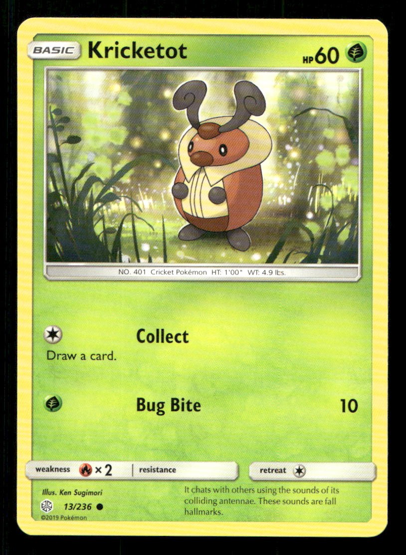 Kricketot 13/236 Cosmic Eclipse NM/M Pokemon