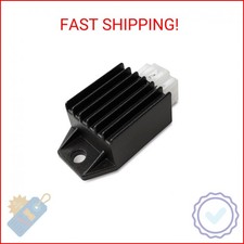 CQSPMOTO 12V 4 pin Voltage Regulator Rectifier Replacement for 50cc 70cc 90cc 11