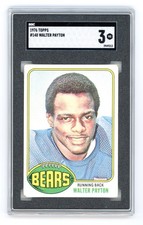 1976 Topps Football Card #148 Walter Payton Rookie SGC VG 3. rookie card picture