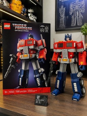 LEGO Optimus Prime 10302 Set Partial Incomplete w/ Box