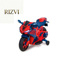 6V Spiderman Motorcycle, Battery Ride on Toy, for Kids, Ages 3 