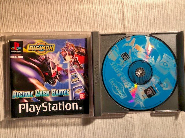 Digimon Digital Card Battle Sony Playstation PSX PS1 PAL English Exclusive - Image 2 of 3