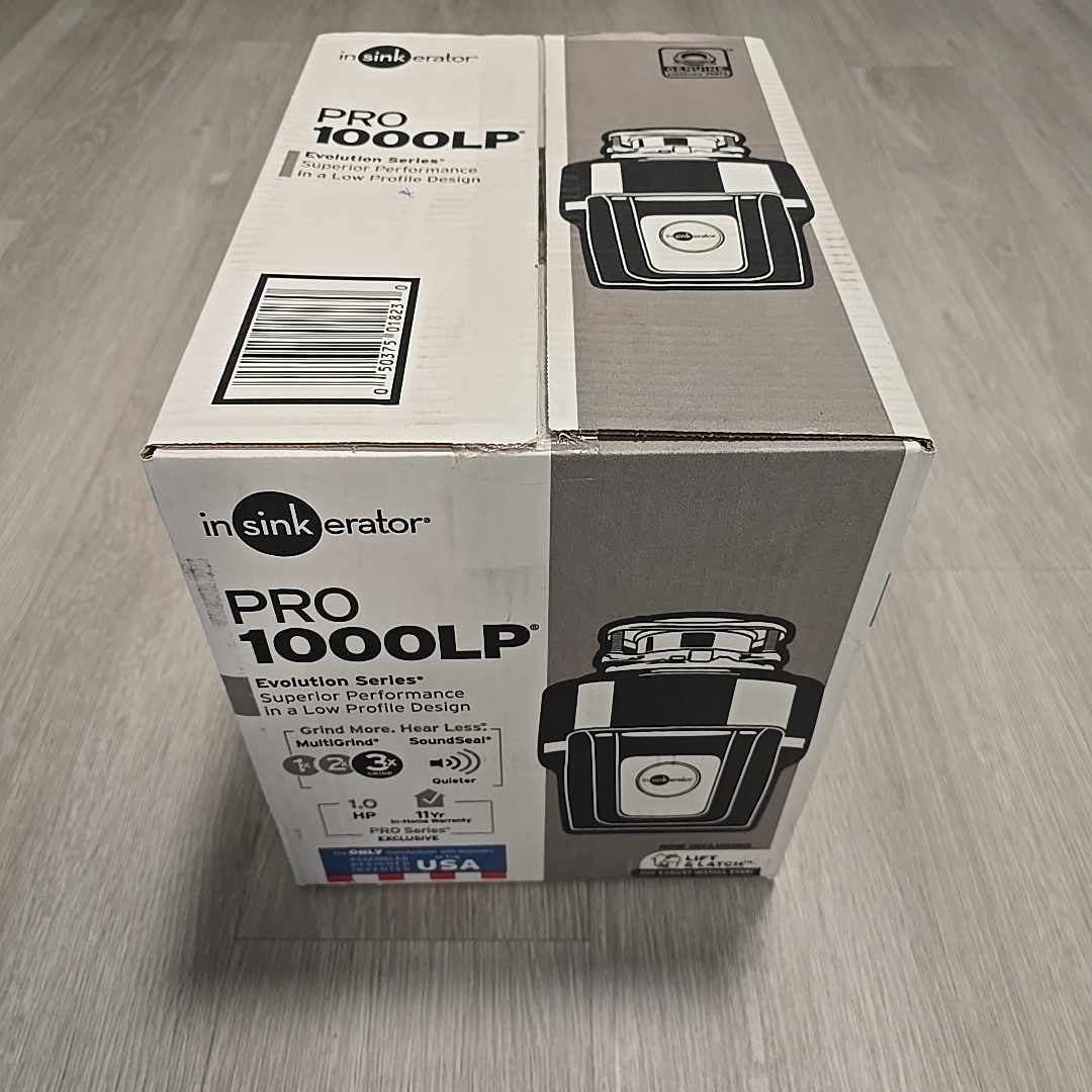 Insinkerator PRO1000LP 1HP Garbage Disposal - BRAND NEW