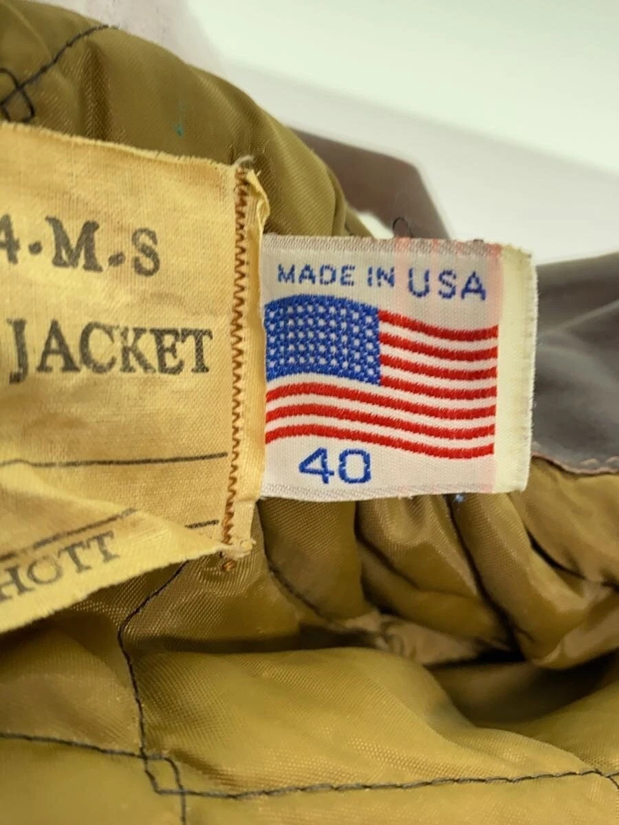 Schott 80s 90s USA 618 Double Riders Chaqueta 36 Cuero Negro