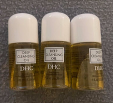 DHC Deep Cleansing Oil 1 oz 30mL Travel Size Pack of 3