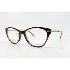 Laura Ashley Eyeglasses Women Brown Titanium Bethany 54-16-140