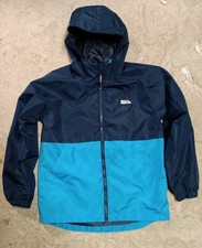 Eddie Bauer Kids Water Resistant Jacket Large 14/16 Full Zip Hooded Windbreaker