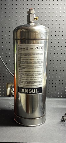 3.0 Gallon Stainless Steel Tank Ansul R-102 - (429862) Fire Restaurant Due Hydro