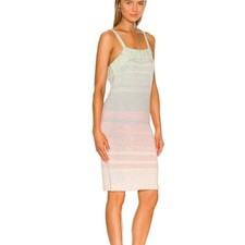 Revolve 525 America Ombre Sweater Dress Women's Size M Taffy Multi Knit Pastel