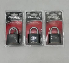 Brand New Master Lock 178D - Set-Your-Own Combination Padlock (3- Pack)