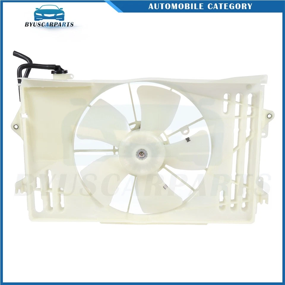 For 2005 2006-2008 Toyota Corolla Electric Radiator Condenser Cooling Fan Kit - Image 2 of 4