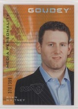 2021 Goodwin Champions Goudey Platinum Orange Prism /399 Ryan Whitney #G9 07r0