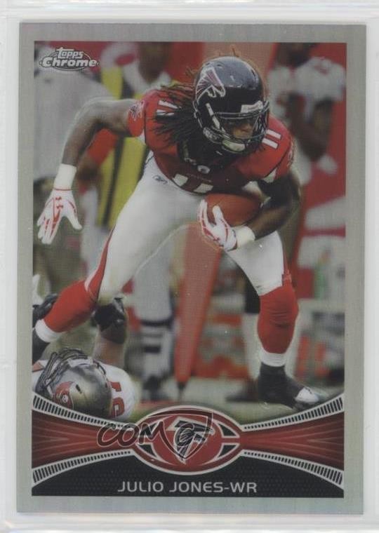 2012 Topps Chrome Refractor Julio Jones #217 00m9