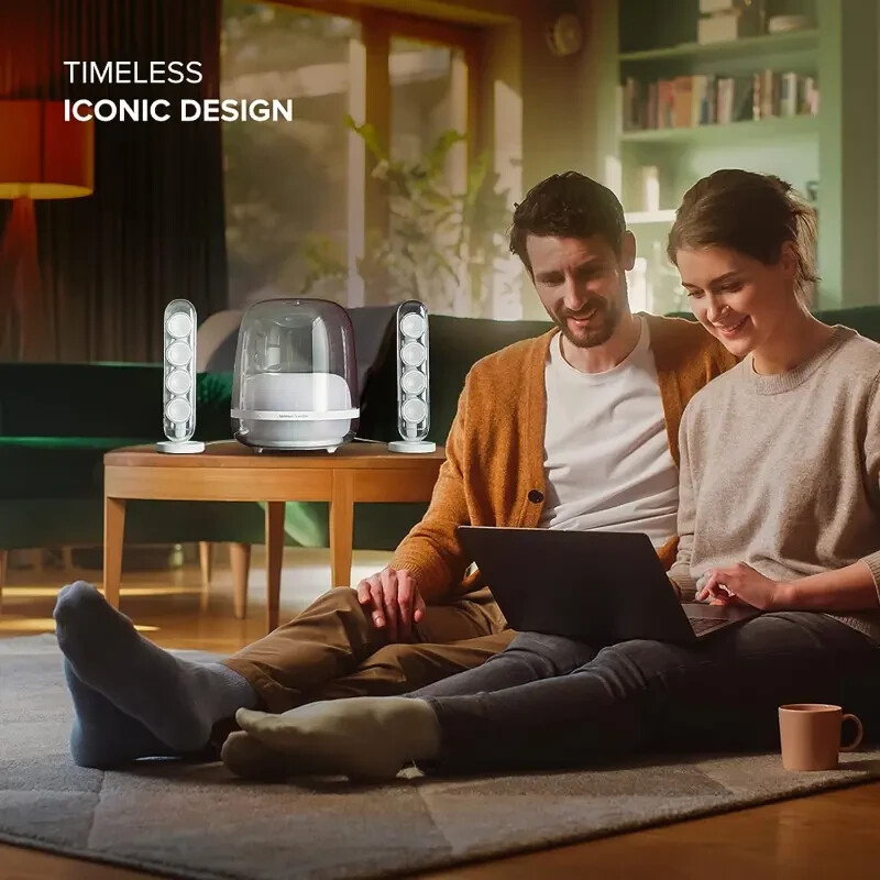 HARMAN KARDON SoundSticks 4 Bluetooth Speaker Stereo Heavy Bass