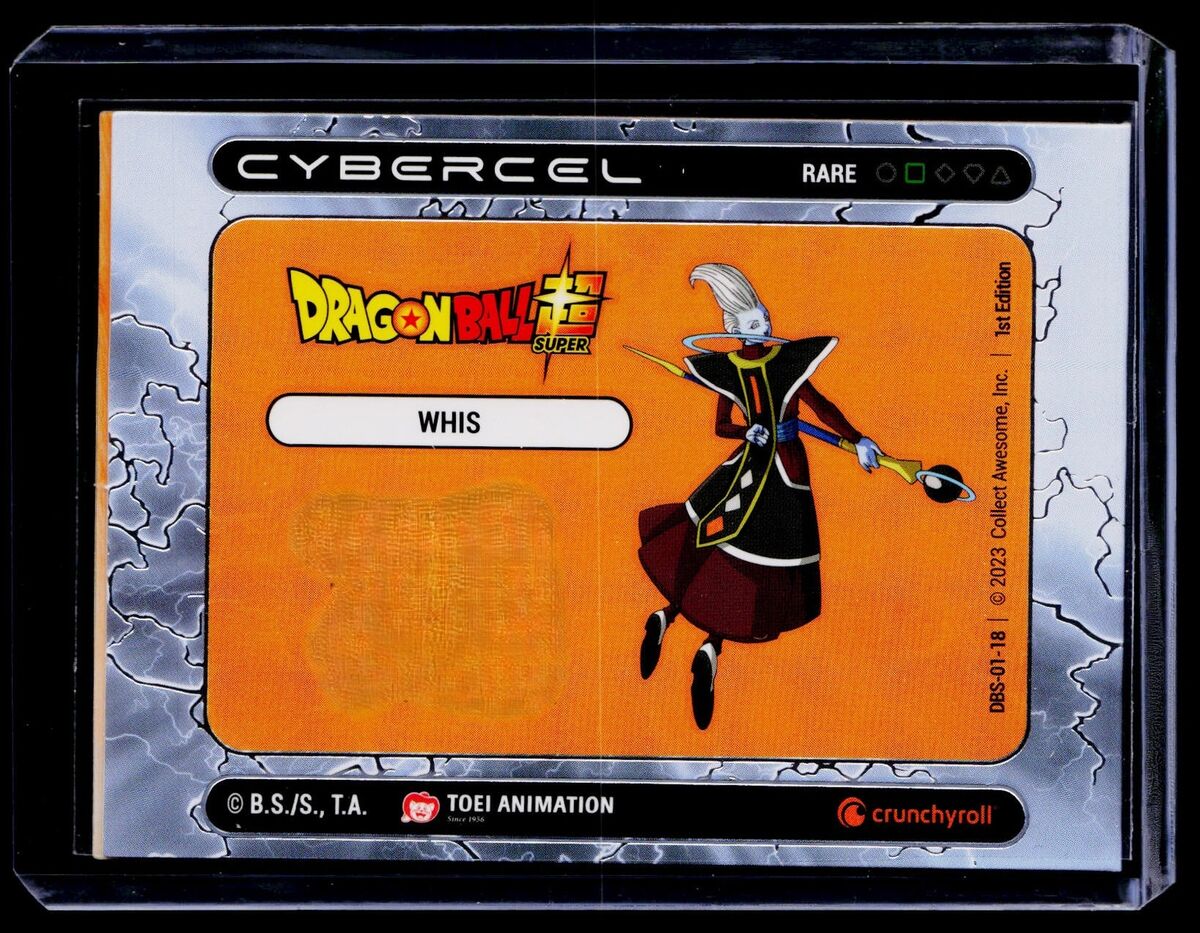 2023 Cybercel Dragon Ball Z Super 1st Edition #DBS-01-18 2023 Cybercel Dragon Ball Z Super 1st Edition #DBS-01-18