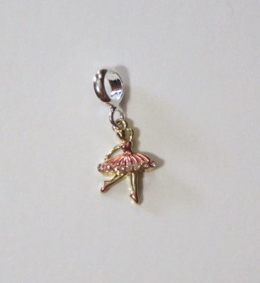 NEW DaVinci Beads & Charms Interchangeable Jewelry - Two Tone Ballerina DB93-16