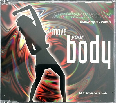 CD MAXI SPECIAL CLUB ANTIAPPELLA MOVE YOUR BODY RARE COLLECTOR NEUWERTIG 1994