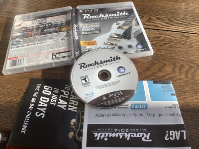 Rocksmith 2014 Edition (Sony PlayStation 3, 2013) FUN USED PS3 ROCK FREE US SHIP