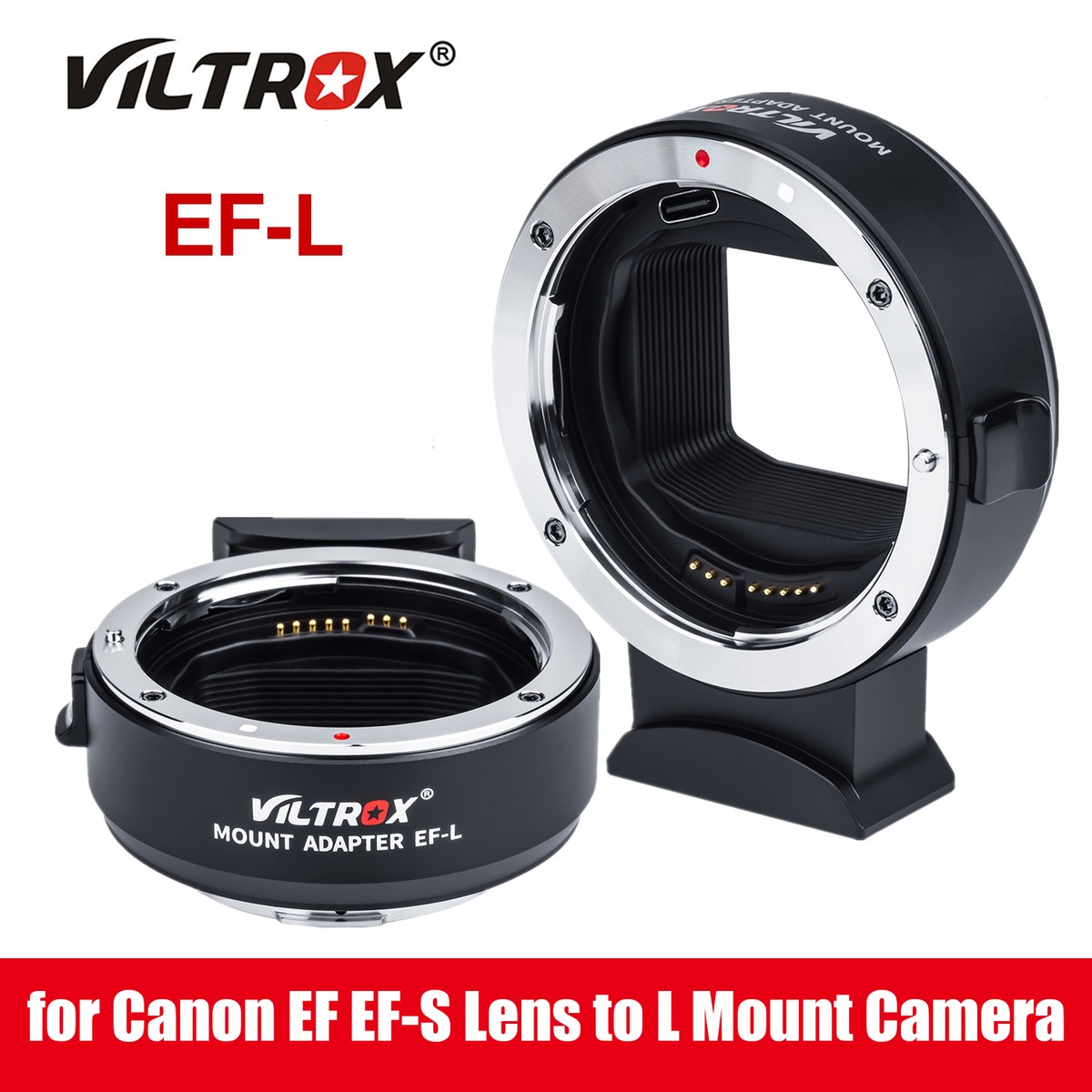 Viltrox L Mount Adapters Viltrox EF-L AF Lens Adapter For Canon EF