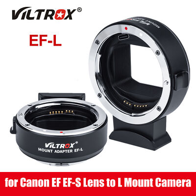 Viltrox EF-L AF Lens Adapter for Canon EF EF-S Lens to L mount Cameras Leica SL2