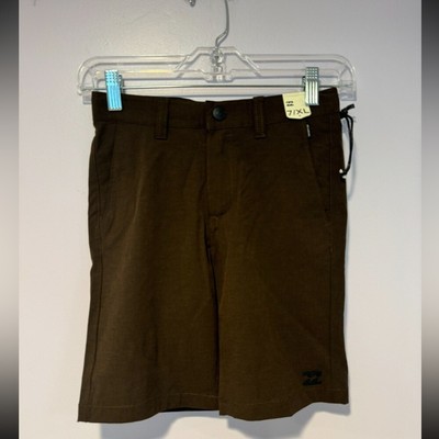 Billabong Crossfire Brown Shorts NWT size 7 XL