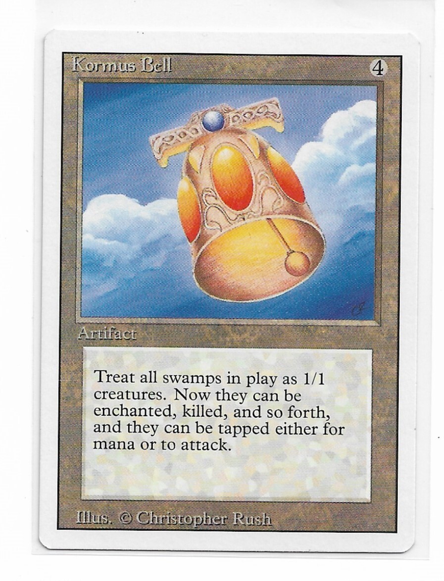 Magic the Gathering ~ MTG ~ 1x Kormus Bell ~ 3rd Edition ~ MP ~ REVISED