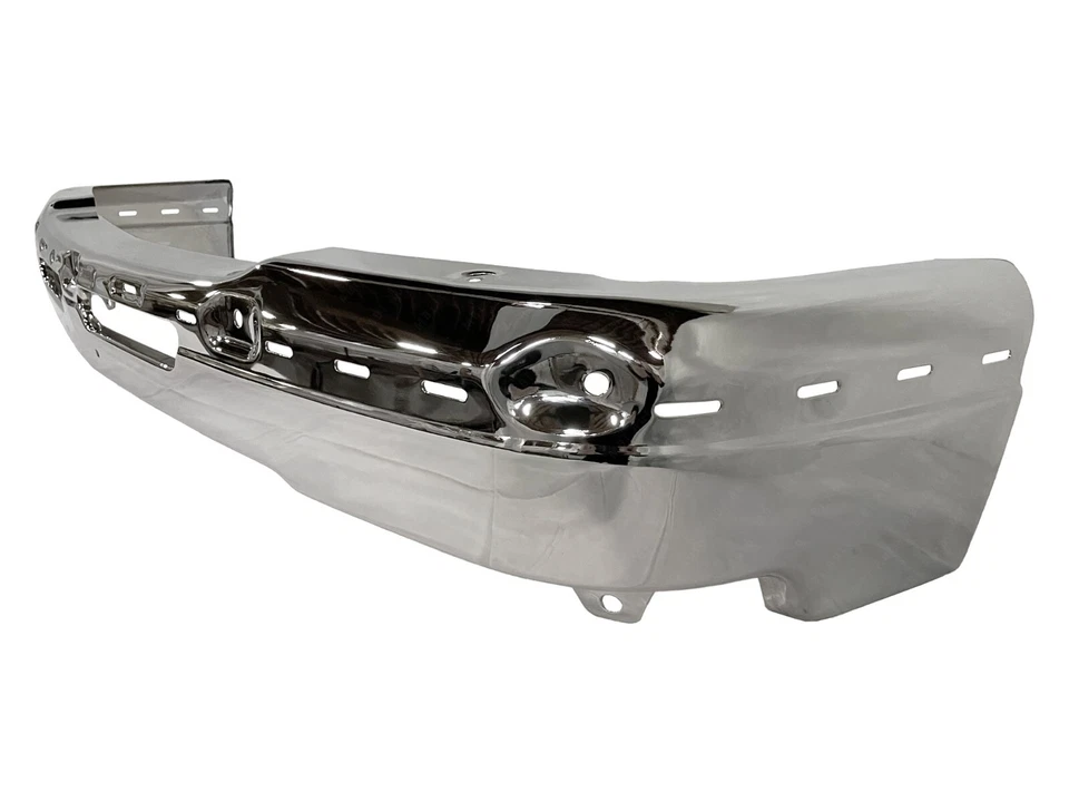 NEW - Chrome Steel Front Bumper Kit For 2003-2007 Chevy Silverado 2500HD 3500 Foto 4 de 4