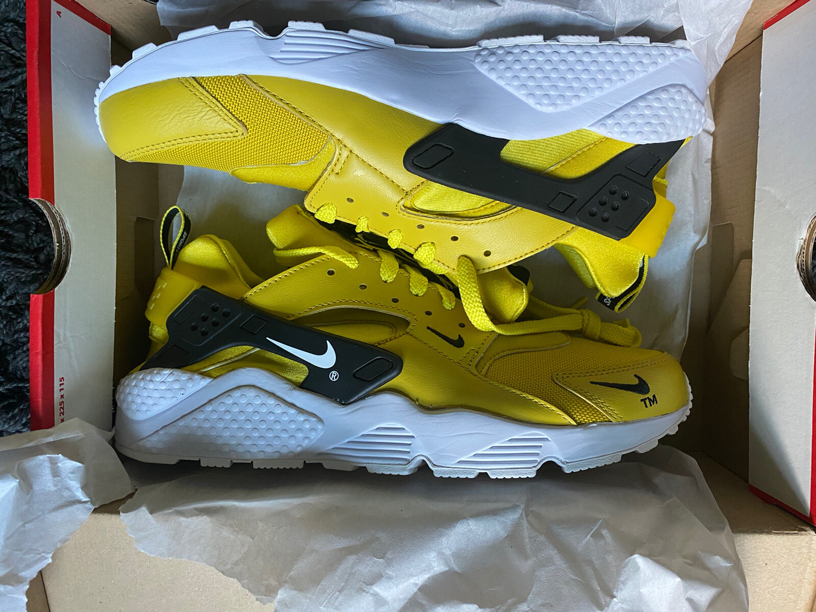 air huarache zip bright citron