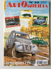 Revue   AUTOMOBILIA   N°30  1998  Citroen 2 CV  Monica  Rosengart  Cij