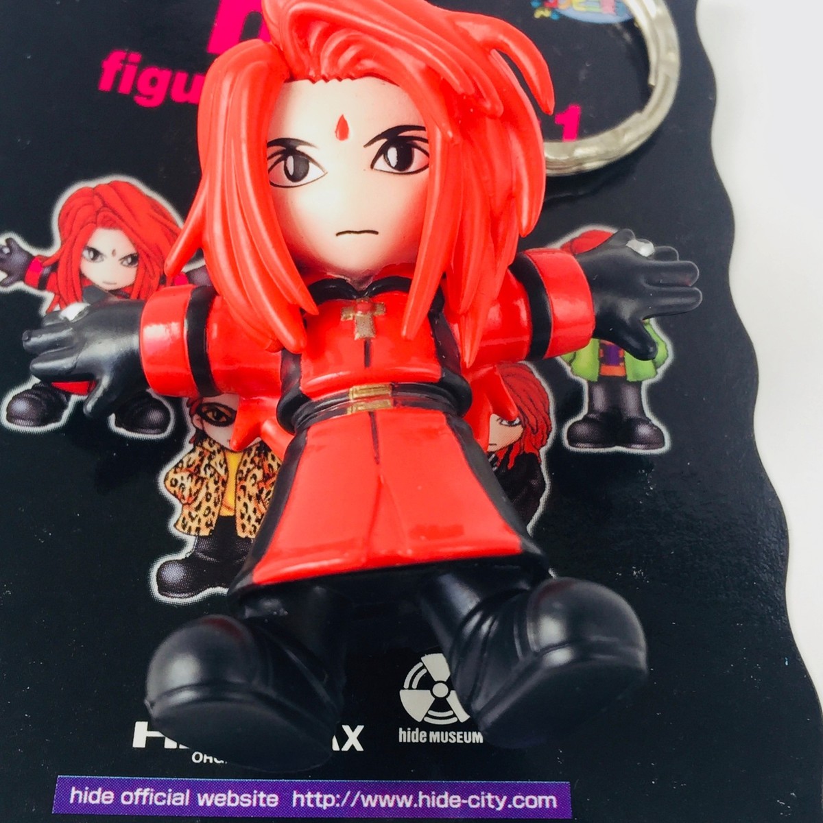 hide Official Figure Keychain TELL ME ver 2001 X JAPAN YOSHIKI