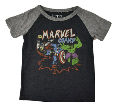 Jumping Beans Toddler Marvel Comics Thor, Hulk Tee Shirt New 2T, 3T