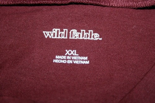 Wild Fable shirt womens XXL long sleeve casual burgundy red new - Picture 4 of 7